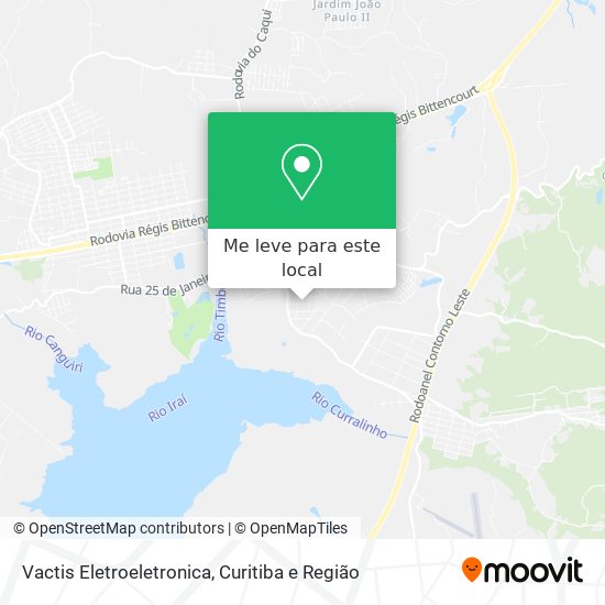 Vactis Eletroeletronica mapa