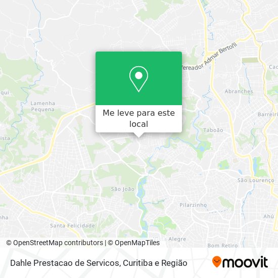 Dahle Prestacao de Servicos mapa