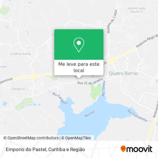 Emporio do Pastel mapa