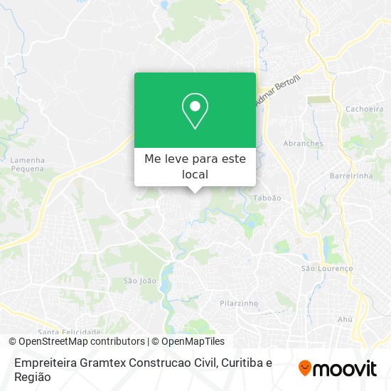 Empreiteira Gramtex Construcao Civil mapa