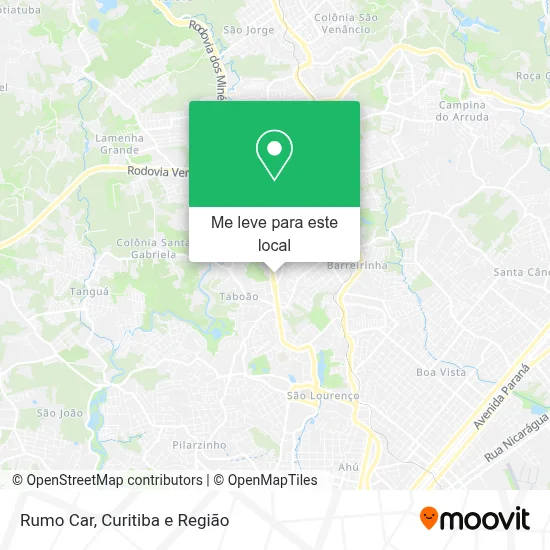 Rumo Car mapa