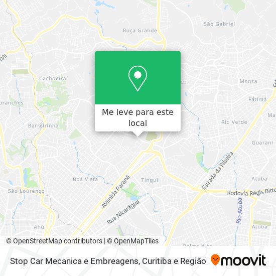 Stop Car Mecanica e Embreagens mapa