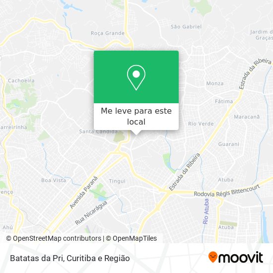 Batatas da Pri mapa