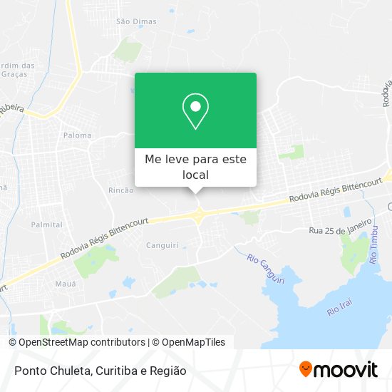 Ponto Chuleta mapa
