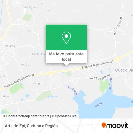 Arte do Epi mapa