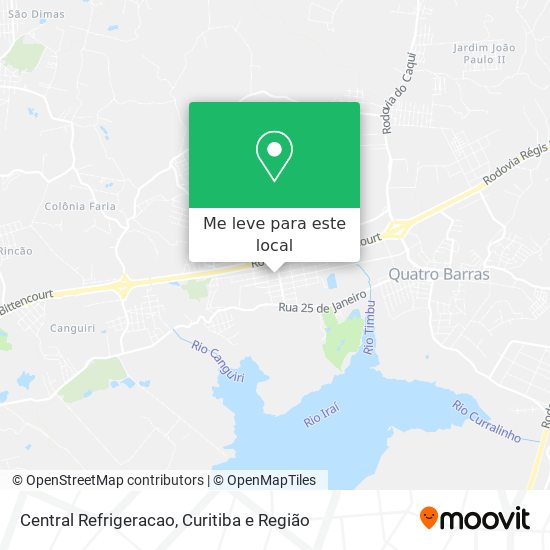 Central Refrigeracao mapa