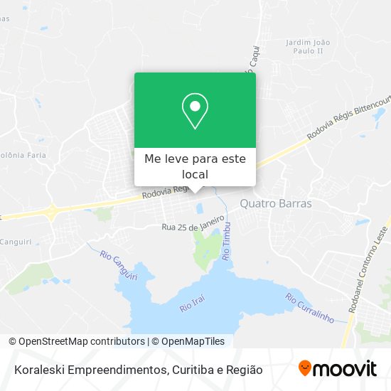Koraleski Empreendimentos mapa
