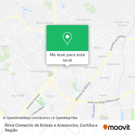 Rima Comercio de Bolsas e Acessorios mapa