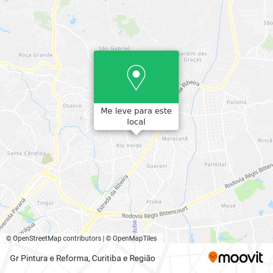 Gr Pintura e Reforma mapa