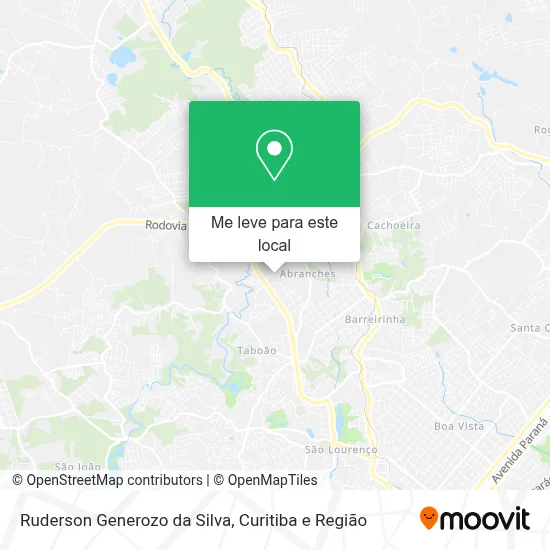 Ruderson Generozo da Silva mapa