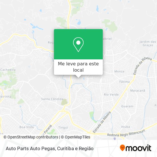 Auto Parts Auto Pegas mapa