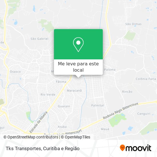 Tks Transportes mapa