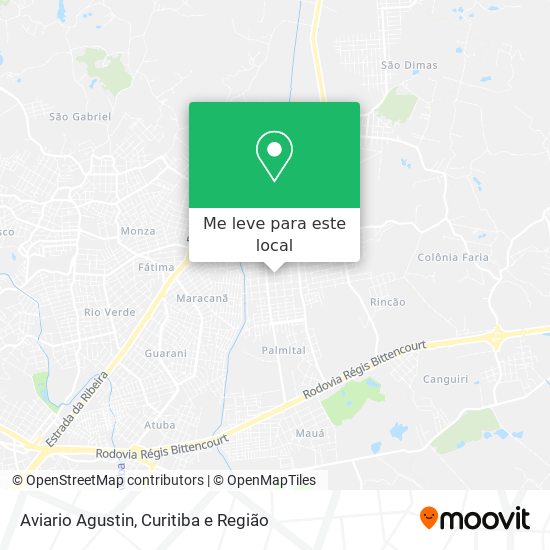 Aviario Agustin mapa