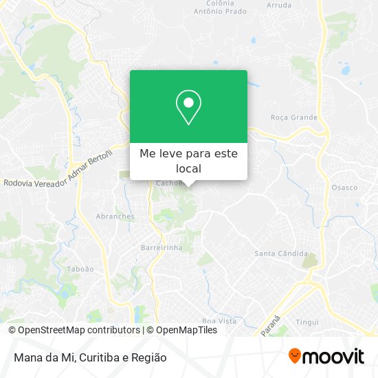 Mana da Mi mapa
