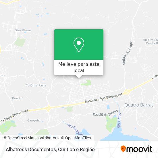 Albatross Documentos mapa