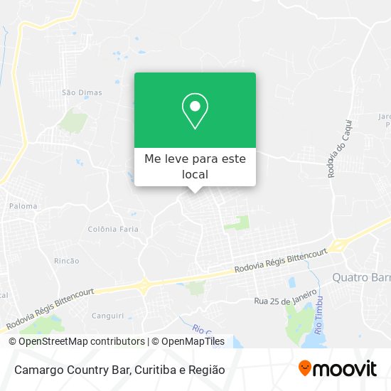 Camargo Country Bar mapa