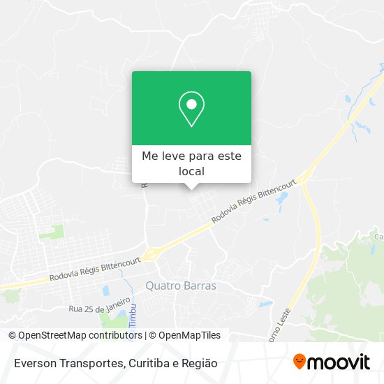 Everson Transportes mapa