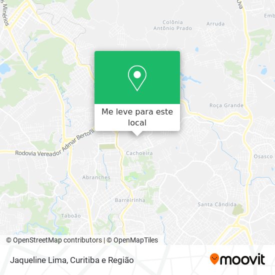 Jaqueline Lima mapa