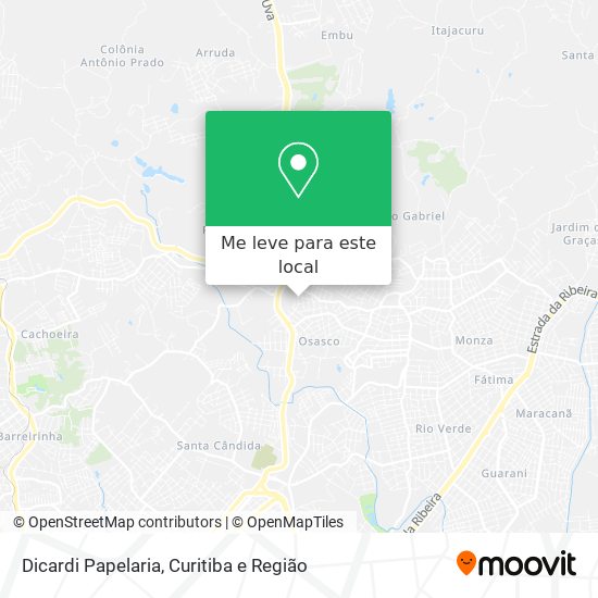 Dicardi Papelaria mapa