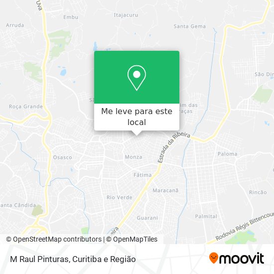 M Raul Pinturas mapa