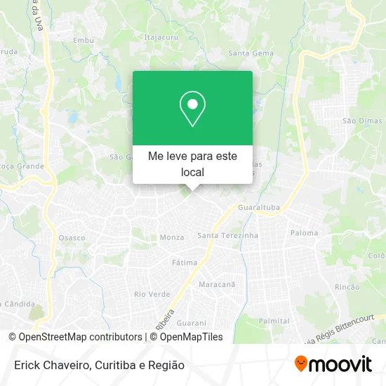 Erick Chaveiro mapa