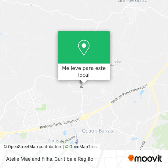 Atelie Mae and Filha mapa