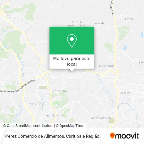 Perez Comercio de Alimentos mapa