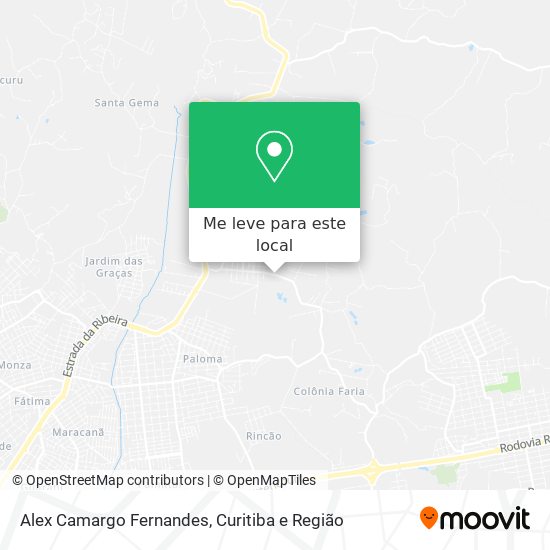 Alex Camargo Fernandes mapa