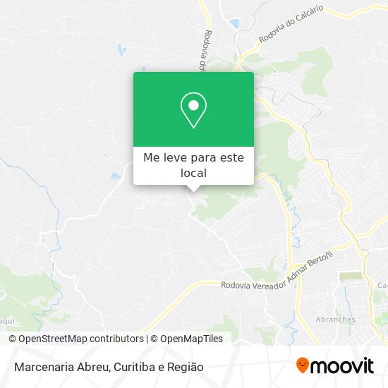 Marcenaria Abreu mapa