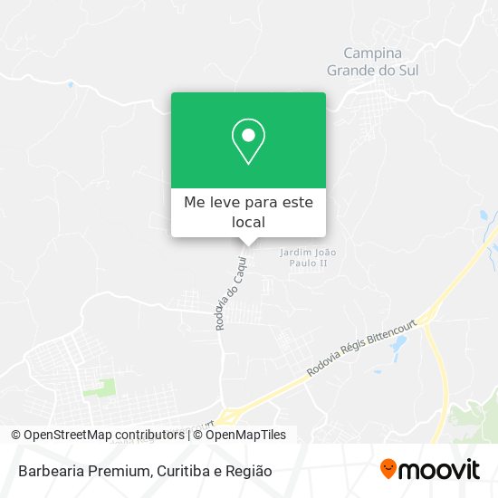 Barbearia Premium mapa