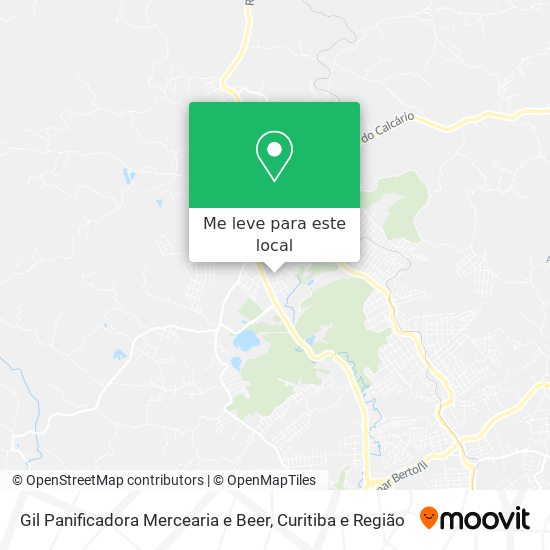 Gil Panificadora Mercearia e Beer mapa