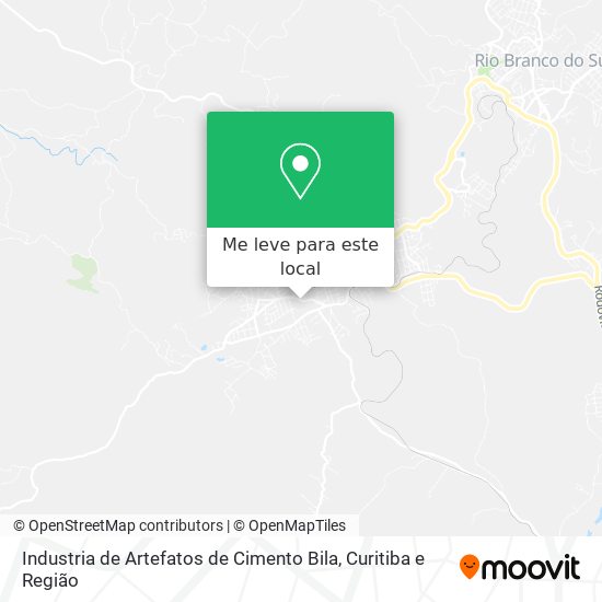 Industria de Artefatos de Cimento Bila mapa