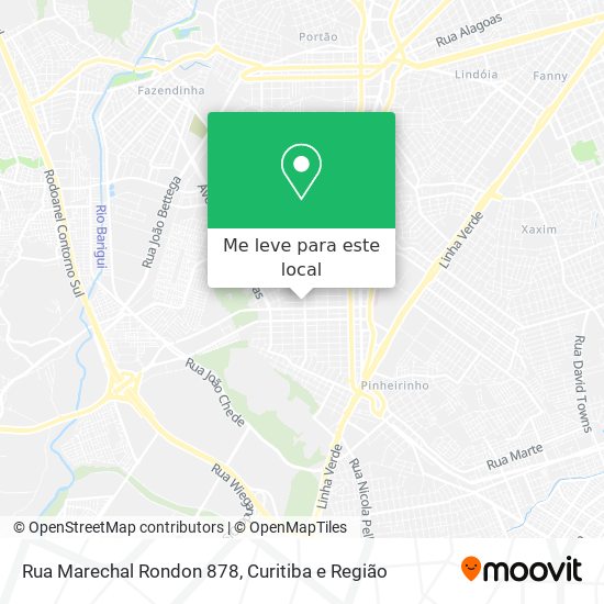 Rua Marechal Rondon 878 mapa