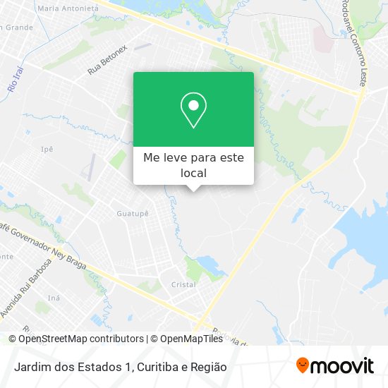 Jardim dos Estados 1 mapa