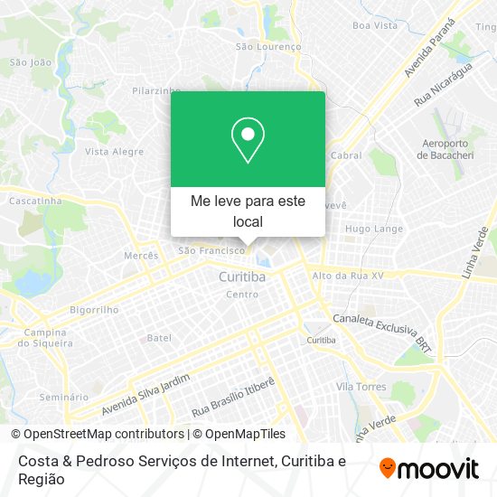 Costa & Pedroso Serviços de Internet mapa