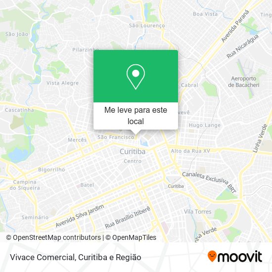 Vivace Comercial mapa