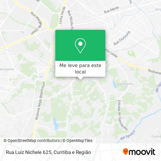 Rua Luiz Nichele 625 mapa
