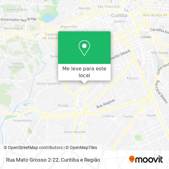 Rua Mato Grosso 2-22 mapa