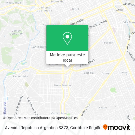 Avenida República Argentina 3373 mapa