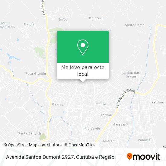 Avenida Santos Dumont 2927 mapa