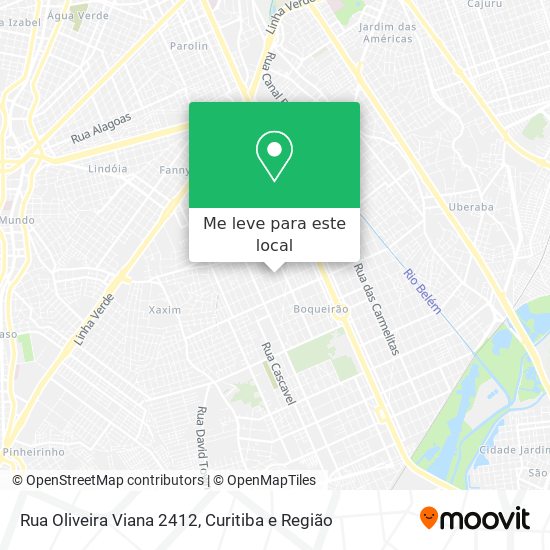 Rua Oliveira Viana 2412 mapa