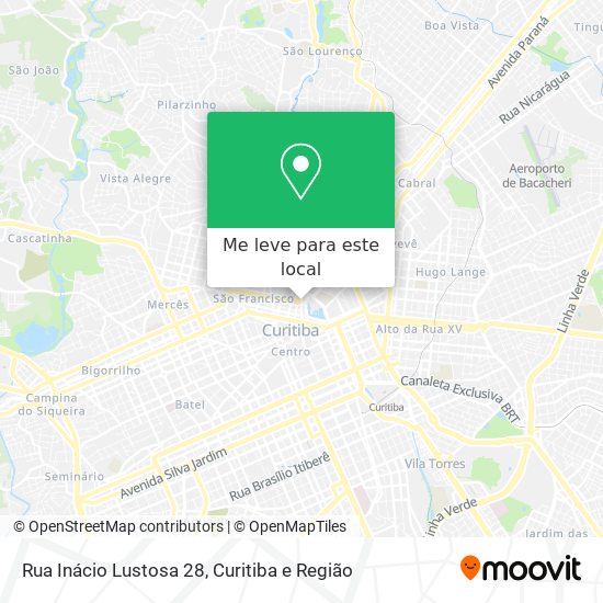Rua Inácio Lustosa 28 mapa