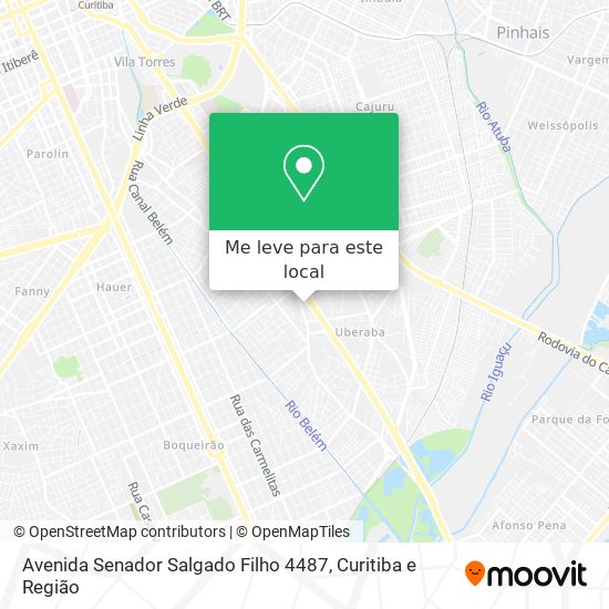 Avenida Senador Salgado Filho 4487 mapa