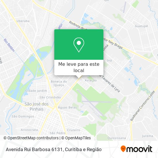 Avenida Rui Barbosa 6131 mapa