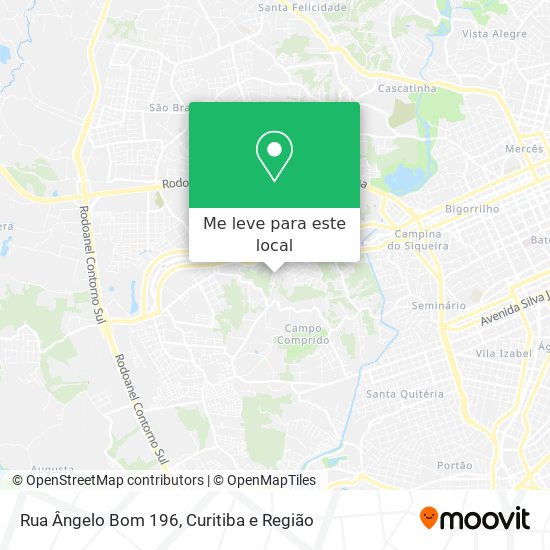 Rua Ângelo Bom 196 mapa