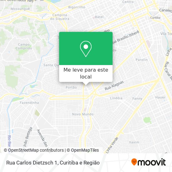 Rua Carlos Dietzsch 1 mapa
