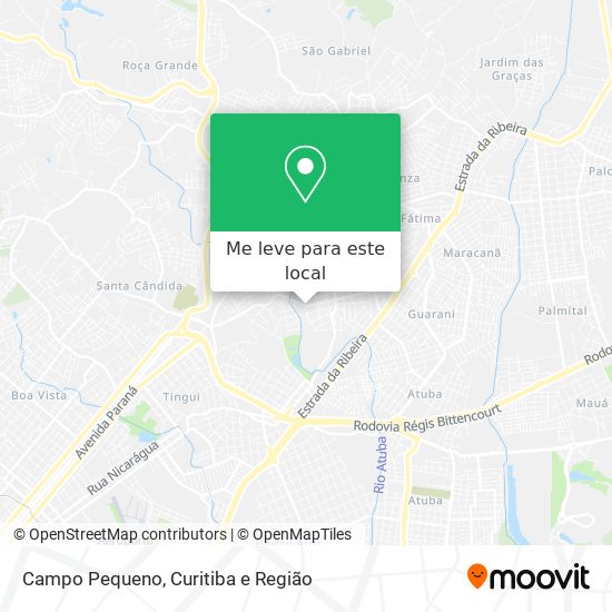 Campo Pequeno mapa
