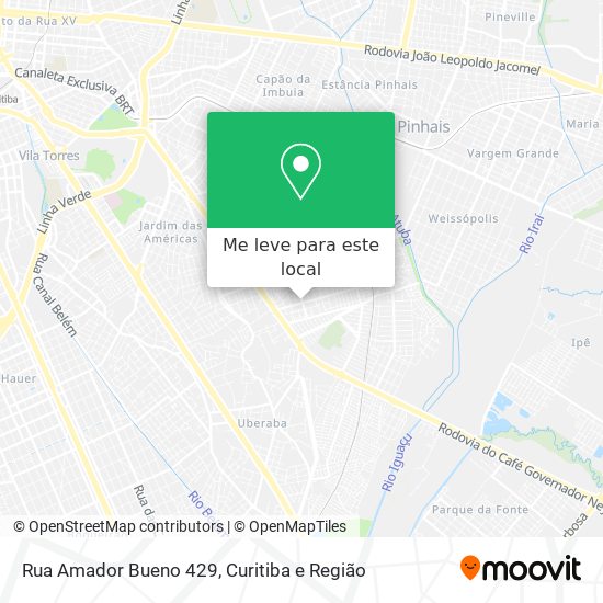 Rua Amador Bueno 429 mapa