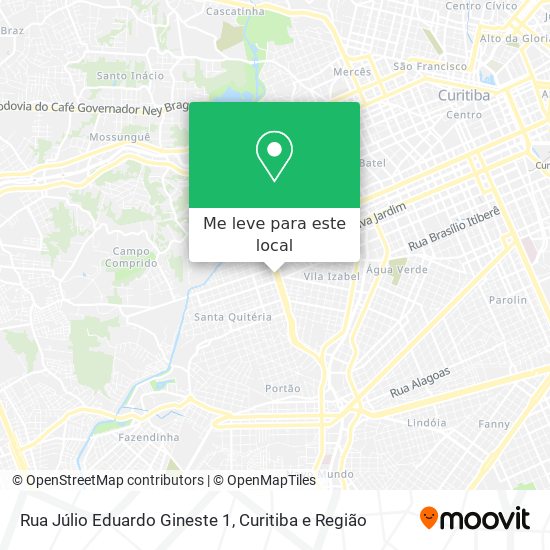Rua Júlio Eduardo Gineste 1 mapa