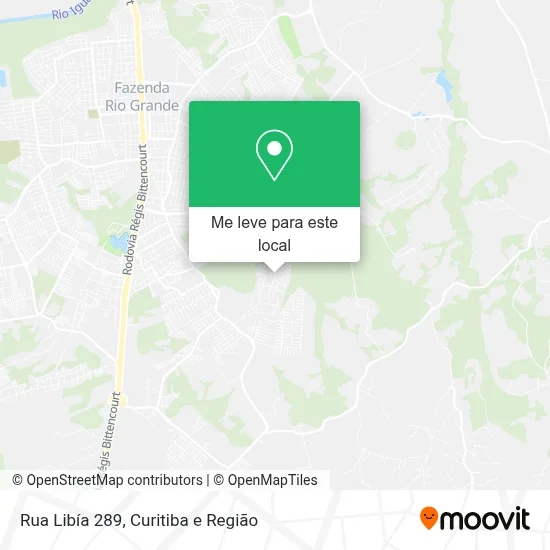 Rua Libía 289 mapa